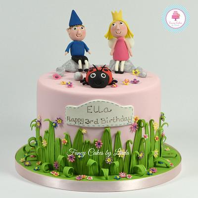 Ben & Holly's Kingdom Inspired Children's Birthday Cake - Cake by Ceri Badham