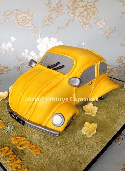 VW Beetle cake - Cake by Sarah Cain