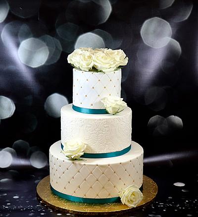 Wedding cake  - Cake by soods