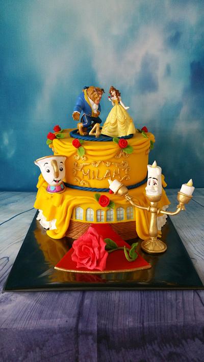 Beauty and the Beast - Cake by Claudia Kapers Capri Cakes