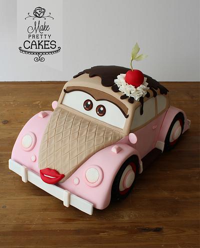Vroooooom! Meet Miss Lovebug - Cake by Make Pretty Cakes