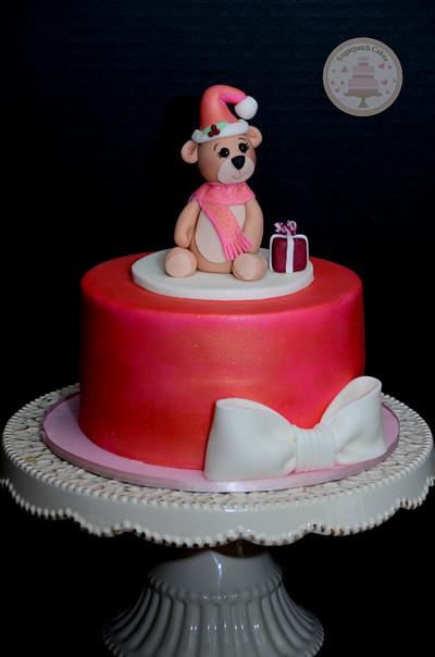 Christmas Bear - Cake by Sugarpatch Cakes