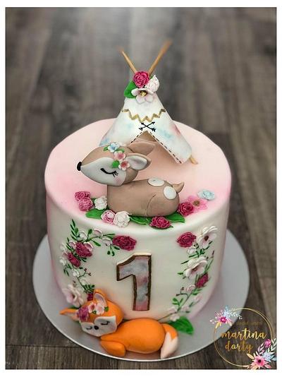 baby girl - Cake by sweetcakesmartina