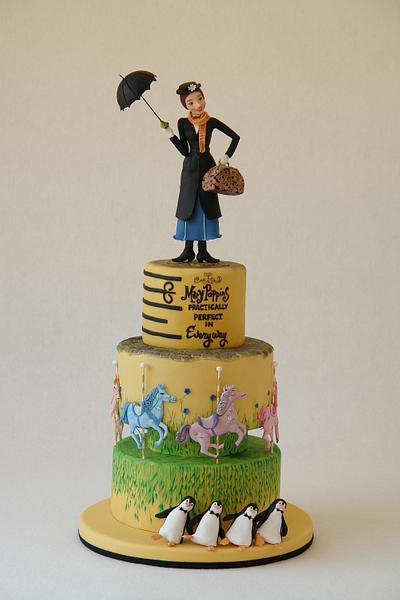 Mary Poppins, practically perfect in everywhere - Cake by barbara lauricella