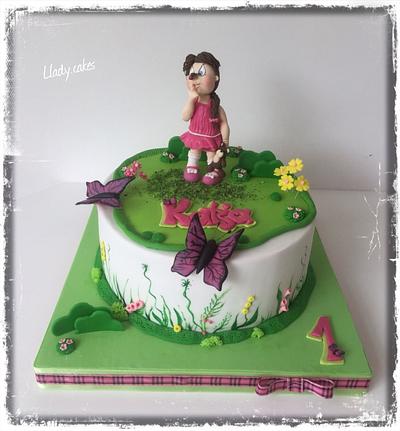 First birthday cake - Cake by Llady