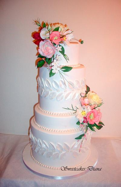 Wedding cakes - Cake by  Diana Aluaş