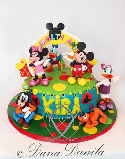 Mickey Mouse Clubhouse Cake - Cake by Dana Danila