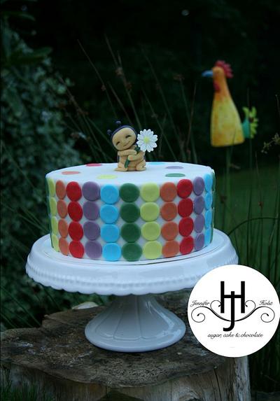 Ladybird cake with points  - Cake by Jennifer Holst • Sugar, Cake & Chocolate •