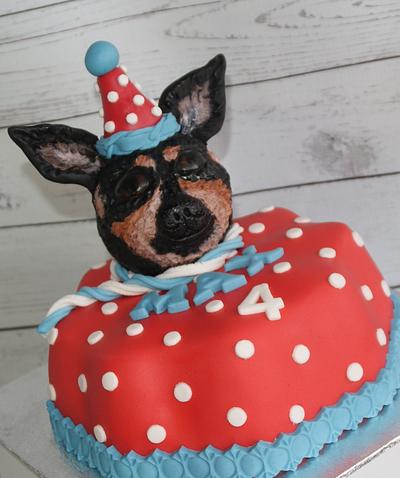 Dog cake - Cake by Cake Garden 
