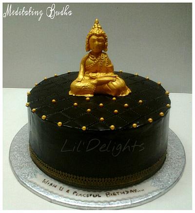 Meditating Buddha ! - Cake by Sangeetha