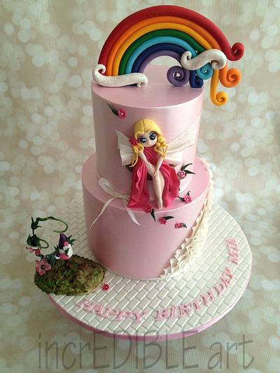 Little Fairy- First Birthday Cake - Cake by Rumana Jaseel