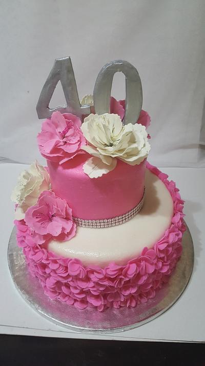 Pretty in pink - Cake by Karamelo Cakes & Pastries