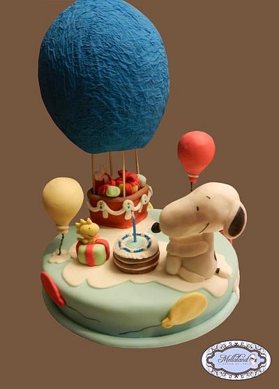 Torta "Auguri da sogno" ("Dream greetings" cake) - Cake by Mellaland