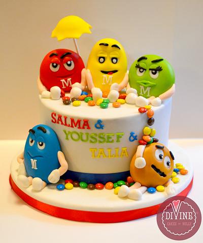 M&M's - Cake by Nelly S.Kamal