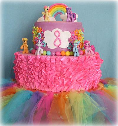 My Little Pony 8th Birthday - Cake by ButterflySweets