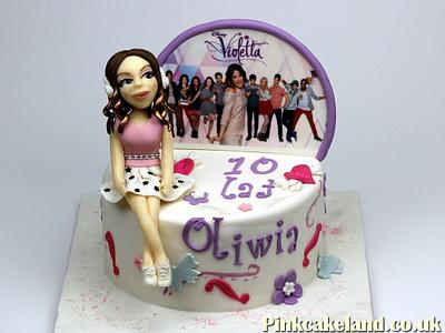 Violetta Birthday Cake - Cake by Beatrice Maria