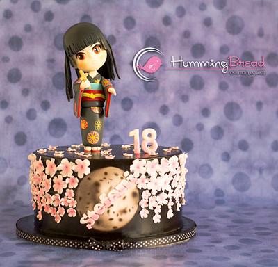 Enma Ai The Hell Girl - Cake by HummingBread