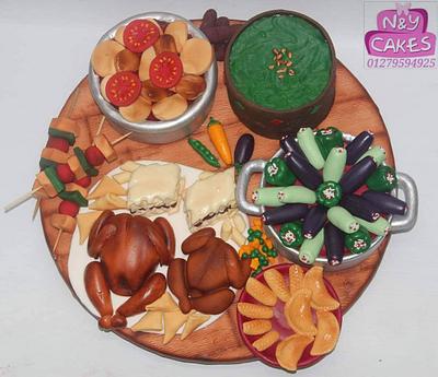 Ramadan breakfast food - Cake by N&y cakes