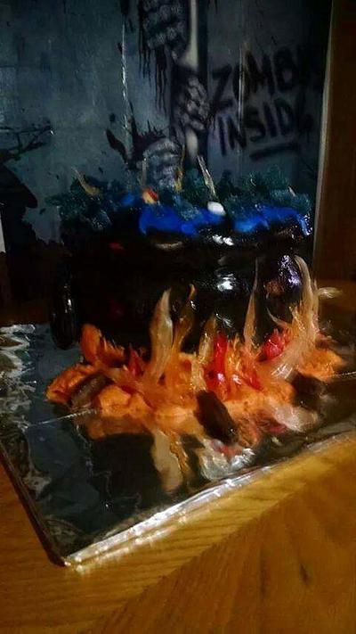 Witches Calderon - Cake by Barbara D.