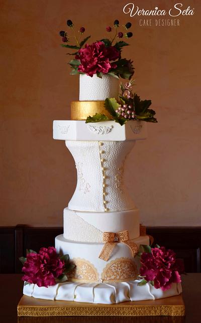 Wedding Cake Story - Cake by Veronica Seta