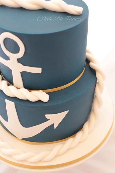 Cake for a sailor - Cake by A Little Bit Fancee