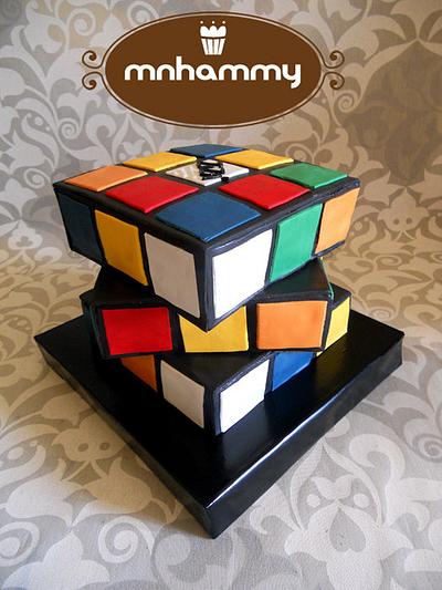 Rubrik´s cube - Cake by Mnhammy by Sofia Salvador