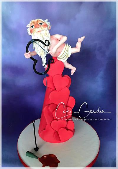 Love is... collaboration,..... Cupid... - Cake by Cake Garden 