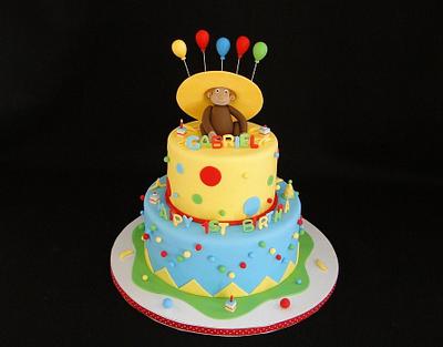 Curious George - Cake by Elisa Colon