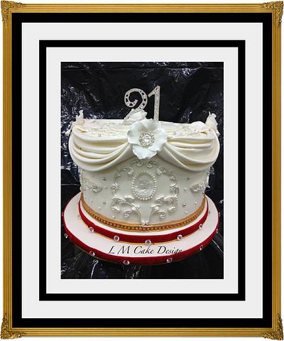 21st Cake - Cake by Lisa Templeton