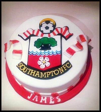 southampton fc  - Cake by Time for Tiffin 