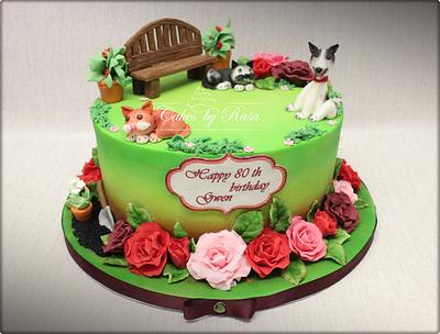 Garden - Cake by Cakes by Rasa