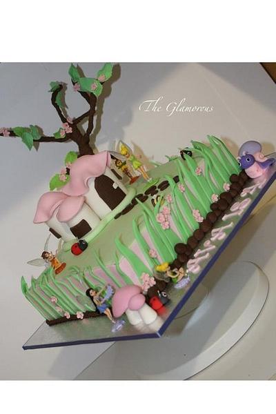 Tinkerbell cake - Cake by theglamorouscakes