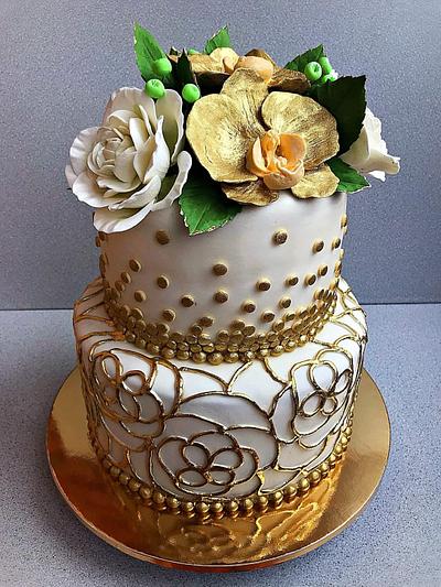 Wedding cake - Cake by Julia