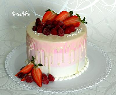 ombre cake - Cake by livushka