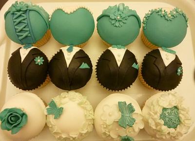 Prom Cupcakes - Cake by Essentially Cakes