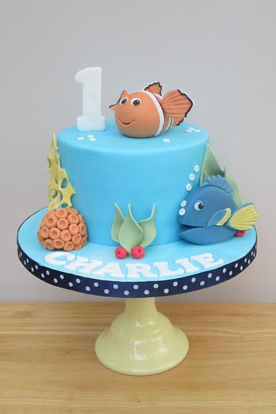 Finding Nemo  - Cake by The Buttercream Pantry