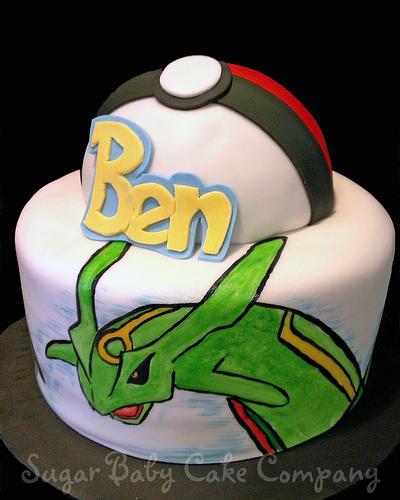Pokemon Rayquaza Cake - Cake by Kristi
