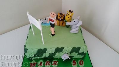 A running cake for a Goole customer - Cake by Simply Cakes By Caroline