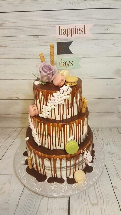 Chocolate Drip Cake - Cake by Cakes by Emi & Vessy