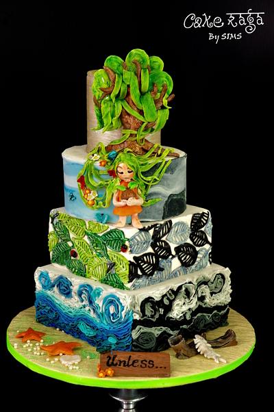 Art of Green "Unless" - Cake by CAKE RAGA