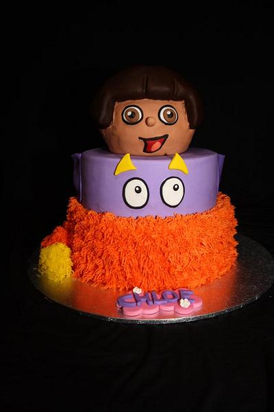 Dora the Explorer  - Cake by Courtney Noble