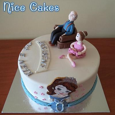Grandpa and granddaughter cake - Cake by Paula Rebelo