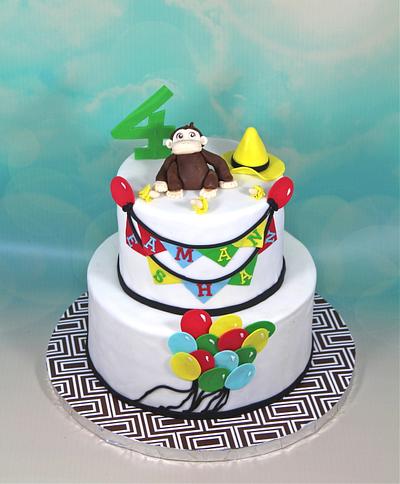 Curious george cake - Cake by soods