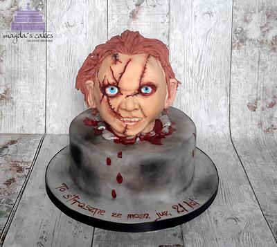 Chucky - Cake by Magda's Cakes (Magda Pietkiewicz)