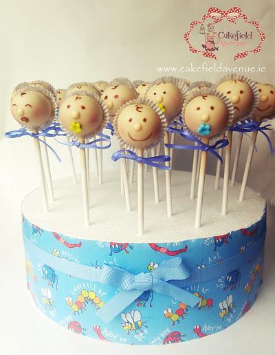 Baby Shower Cake Pops - Cake by Agatha Rogowska ( Cakefield Avenue)