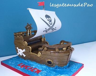 Pirate Boat - Cake by gateauxpao