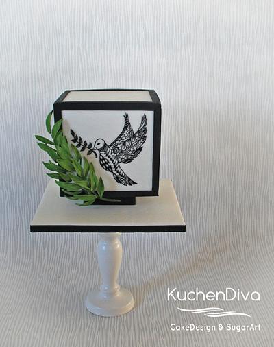 Seeking Peace - Cake by KuchenDiva