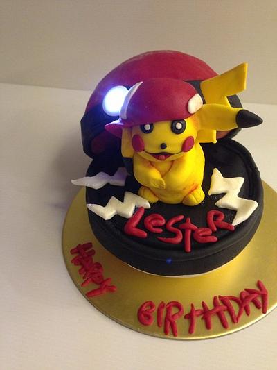 Pikachu, pokemon cake - Cake by Bellebelious7