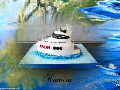  Yacht cake - Cake by Kamira