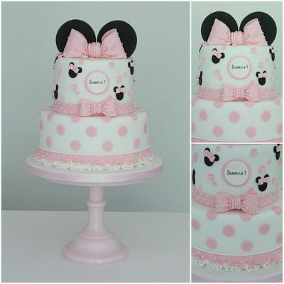 Minnie Mouse Birthday Cake - Cake by TiersandTiaras